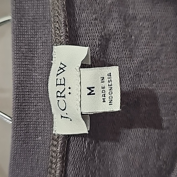 J. Crew Size Medium Leopard Print Sweatshirt and Sweatpants Bundle - like new - Picture 6 of 11